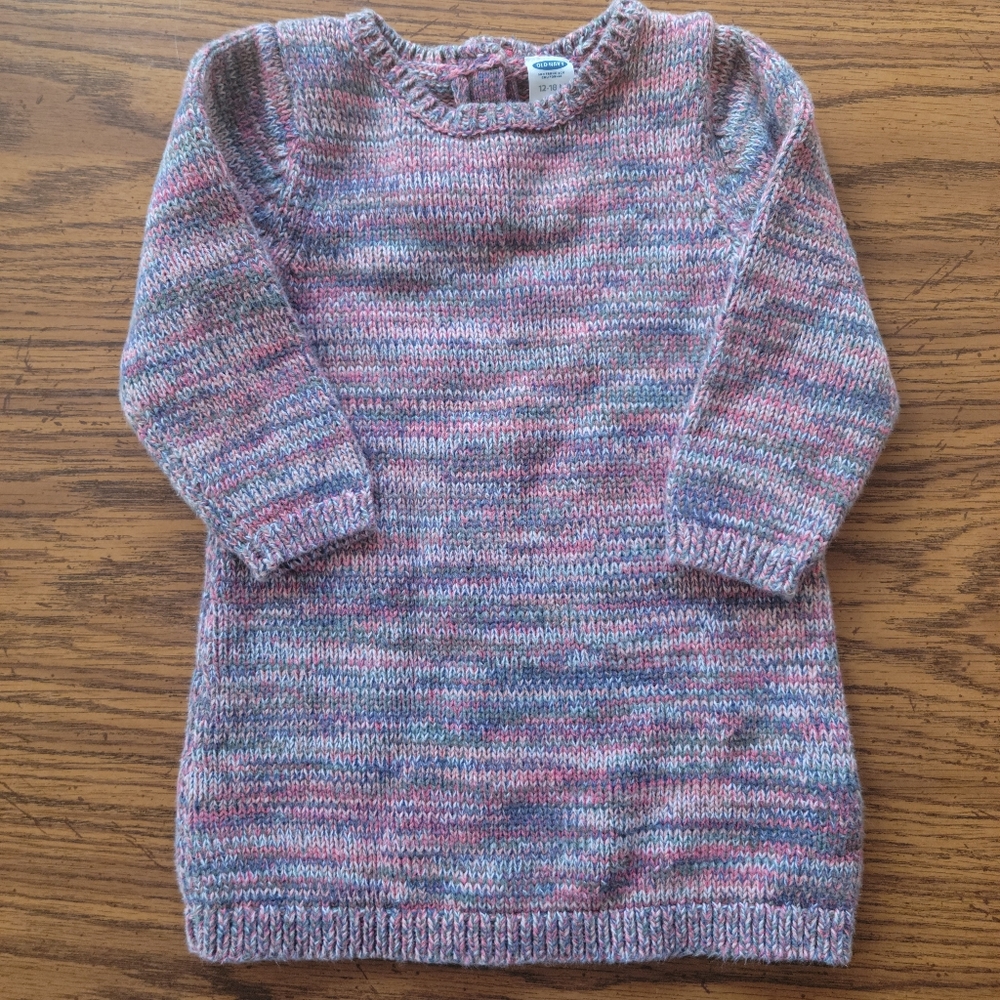 Girl's 12-18month sweater dress
